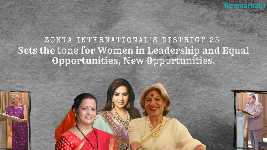 Women in Leadership Shaina NC, Dolly Thakore, Zonta, Mayor of Mumbai, Kishori Pednekar